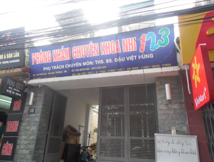 Phòng khám chuyên khoa Nhi Bác sĩ Đậu Việt Hùng
