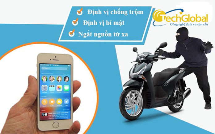 Thiết bị định vị xe máy là thiết bị định vị gps quan trọng