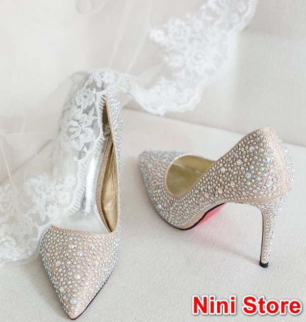 Giày cưới đẹp cho cô dâu tại Nini Store