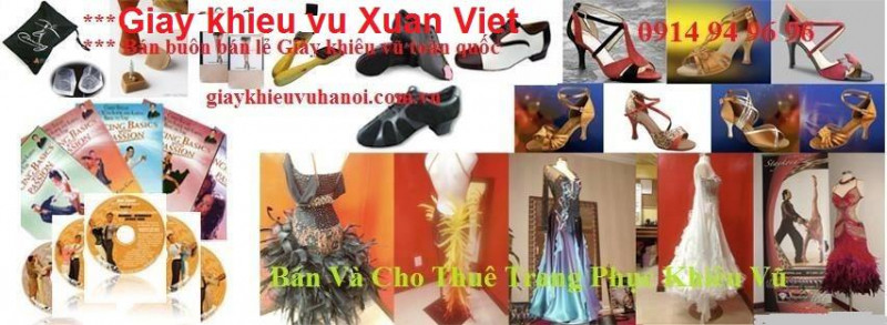 Shop giày khiêu vũ Xuân Việt