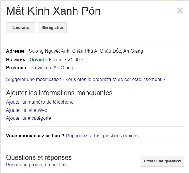 Tiệm Mắt Kính Xanh Pôn