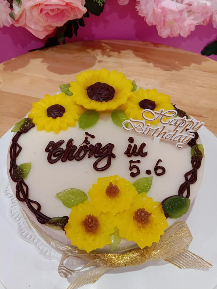 Mẫu bánh tại tiệm Dcake