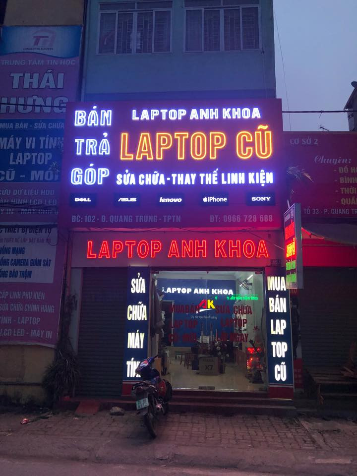 Cửa hàng laptop Anh Khoa Thái Nguyên