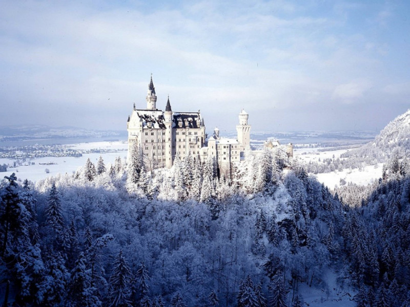 Tòa lâu đài trong bộ phim nổi tiếng 