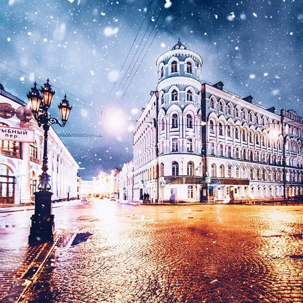 Những bức tranh mùa đông hoàn hảo tại Moscow