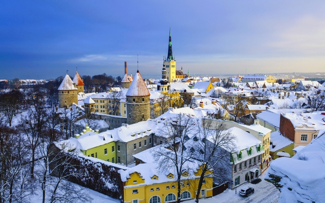 Tallinn, thủ đô Estonia được Unesco công nhận là di sản thế giới năm 1997