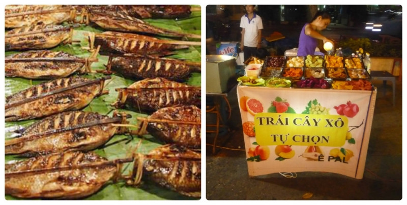 Chợ đêm Trần Phú với nhiều loại ẩm thực thơm ngon