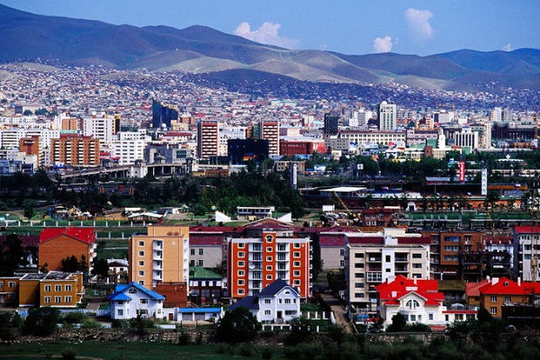 Thủ đô Ulaanbaata của Mông Cổ