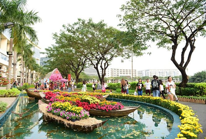 Hội chợ hoa Xuân Phú Mỹ Hưng 2019