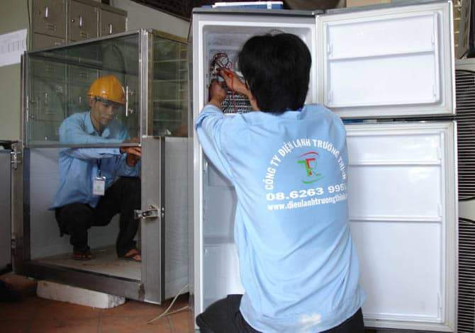 Điện Lạnh Trường Thịnh luôn đảm bảo mang đến cho KH những lợi ích tốt nhất cho chiếc tủ lạnh của mình cũng như thái độ phục vụ của ﻿Điện Lạnh Trường Thịnh.