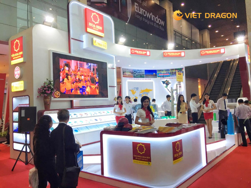Viet Dragon Event không ngừng cải thiện các dịch vụ, mang đến cho bạn những gian hàng triển lãm ấn tượng nhất.