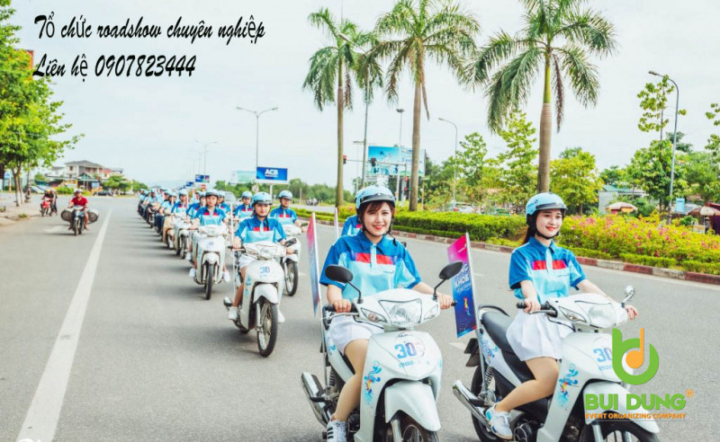 Công ty TNHH dịch vụ giải trí âm nhạc Bùi Dũng chuyên tổ chức sự kiện Roadshow chuyên nghiệp với nhiều hoạt động ấn tượng, độc đáo thu hút được sự quan tâm chú ý của khách hàng.