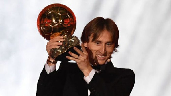 Luka Modric giành Quả bóng vàng 2018