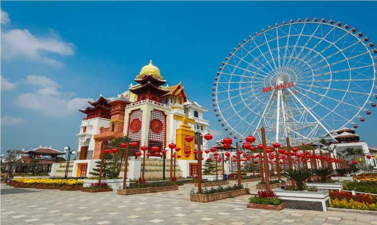 Một góc công viên Asia Park