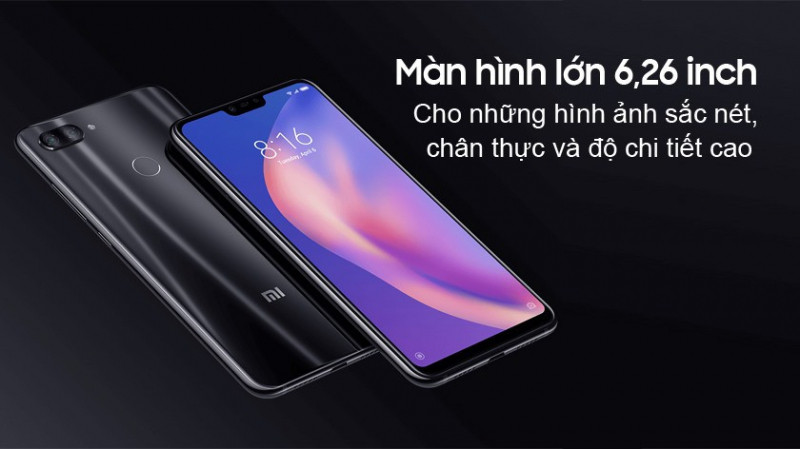 Xiaomi Mi 8 Lite 128GB - Giá: 4.990.000 đồng