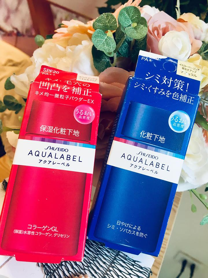 Kem lót Shiseido Aqualabel SPF 25 PA