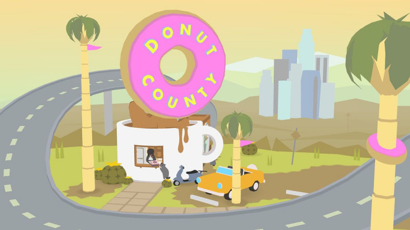 Game mobile Donut County