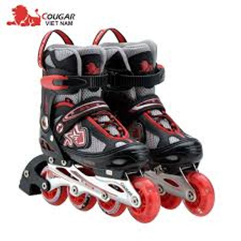 Giầy trượt patin Cougar MZS-835LE có nấc điều chỉnh size chân nhanh chóng nên phù hợp với nhiều lứa tuổi khác nhau.﻿