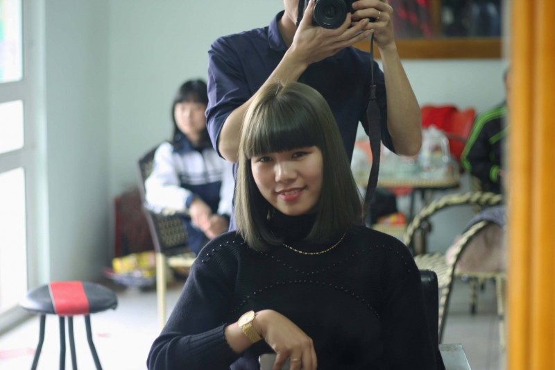 Phương châm hoạt động của salon - ''Tóc đẹp cho quý khách là thành công của Salon''