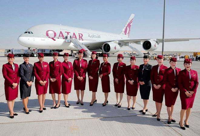 Tiếp viên Qatar Airways