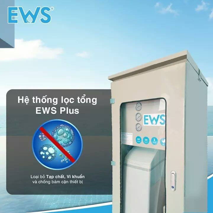 Máy lọc nước tổng biệt thự cao cấp EWS Plus