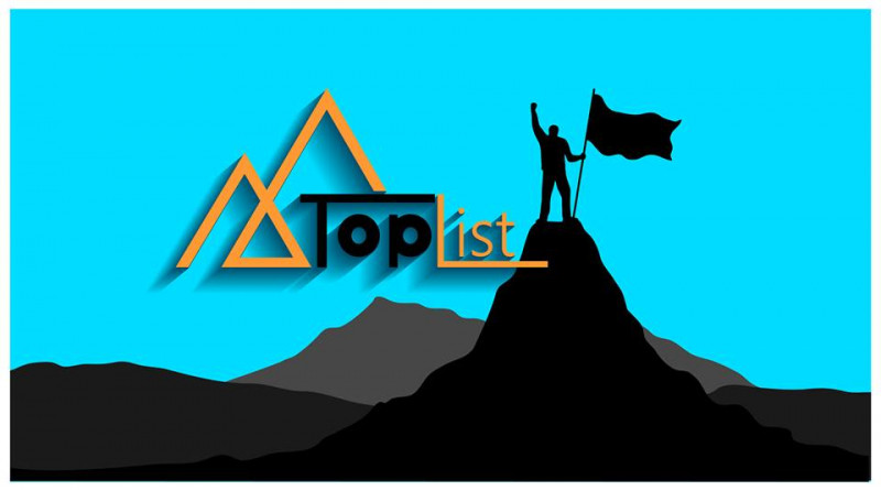 Toplist có nghĩa là những danh sách hàng đầu, được viết theo dạng top ở mọi lĩnh vực trong cuộc sống.