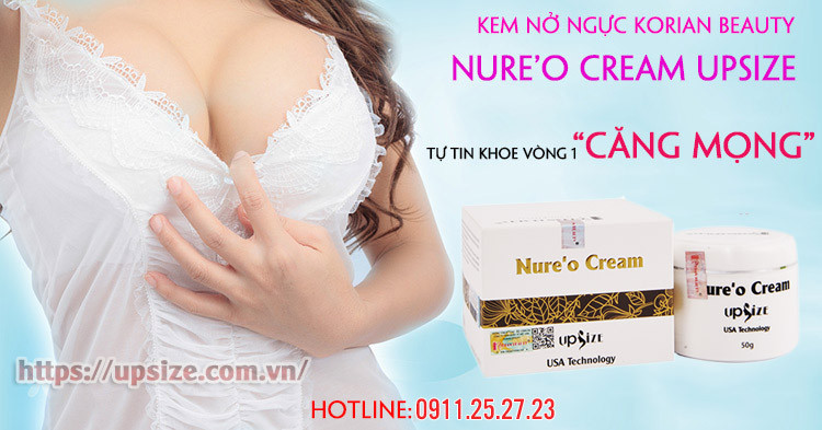 ﻿﻿Kem nở ngực Nure'o Cream Upsize