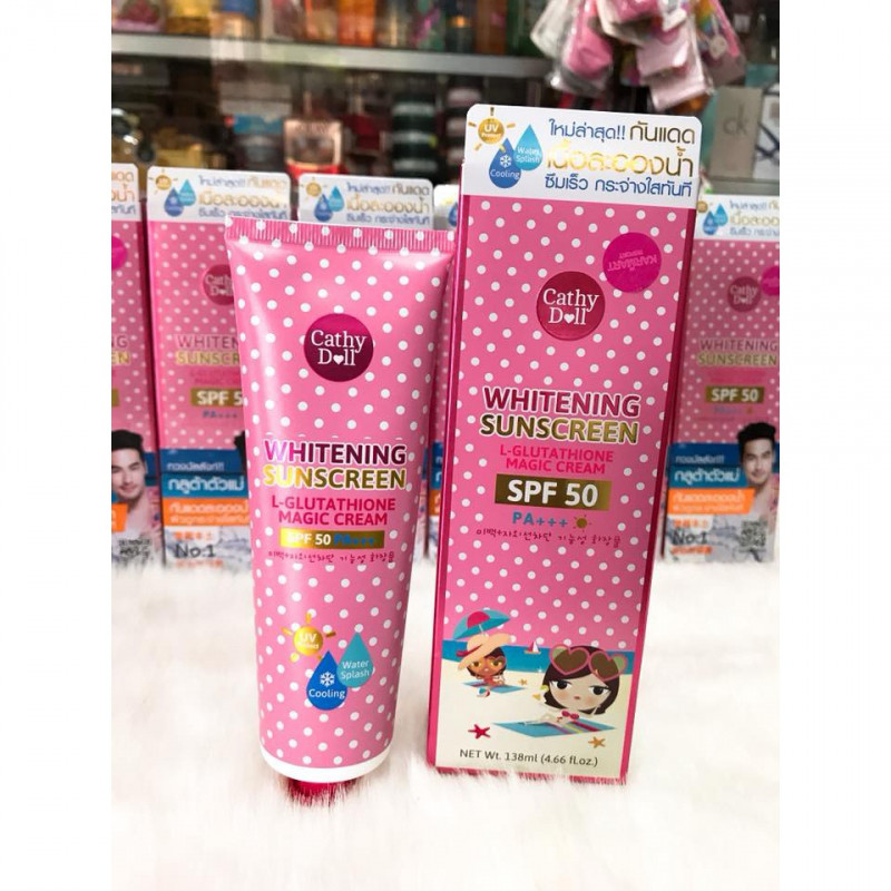 Kem chống nắng Cathy Doll Whitening Sunscreen SPF50 PA+++