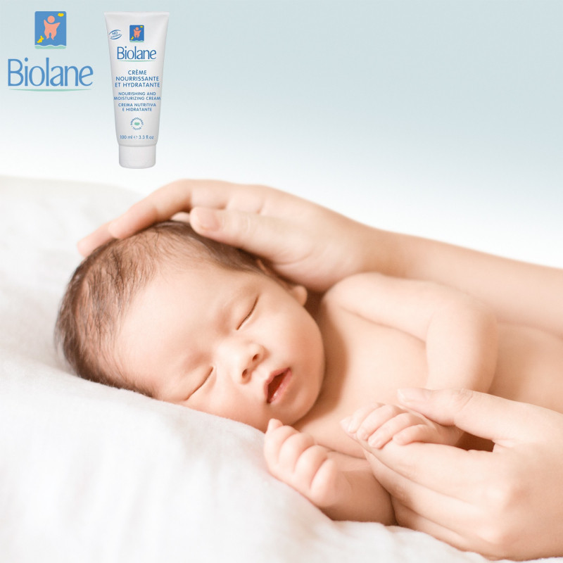 Kem dưỡng ẩm và chăm sóc da cho bé Biolane 100ml