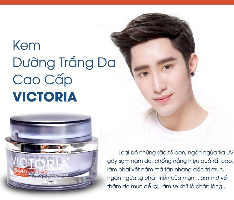 Kem dưỡng trằng da cao cấp Victoria