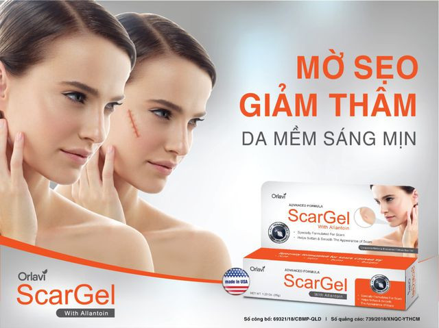 Gel Trị Sẹo Orlavi Scargel