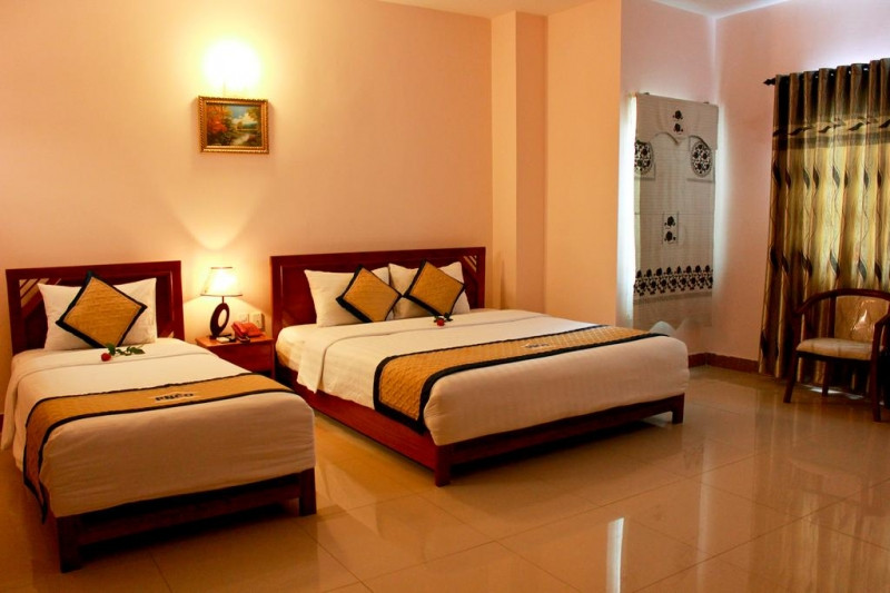Phòng nghỉ tại Luxury Hotel Danang