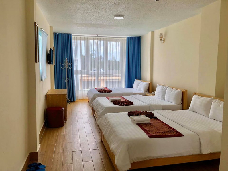 Phòng nghỉ tại khách sạn Văn Minh