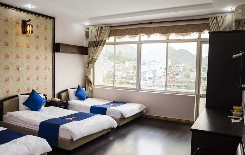 Phòng tại khách sạn Bằng Giang