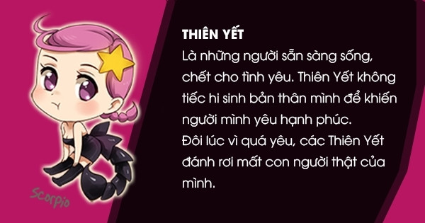 Thiên Yết khi yêu