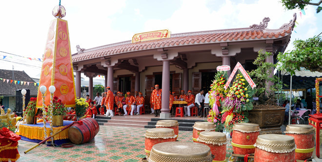 Đình Tân Xuân, nơi diễn ra lễ thỉnh ông Tiêu