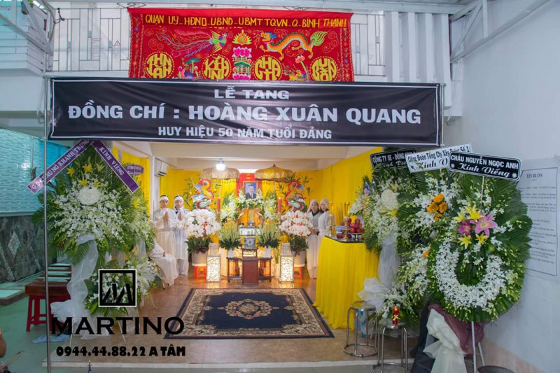 Dịch vụ mai táng trọn gói của trại hòm Martino