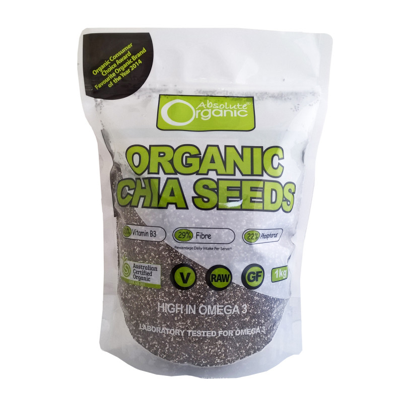 Hạt Chia Úc - Chia Seeds High In Omega 3 Absolute Organic