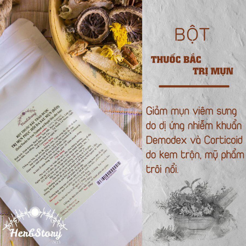 Mặt nạ thuốc bắc Herbstory