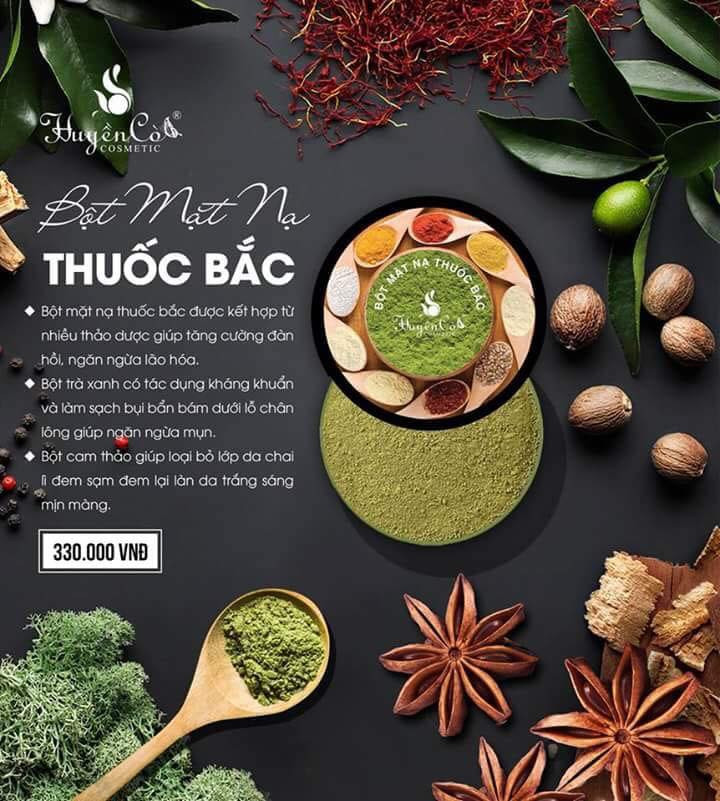 Mặt nạ thuốc bắc HUYỀN CÒ