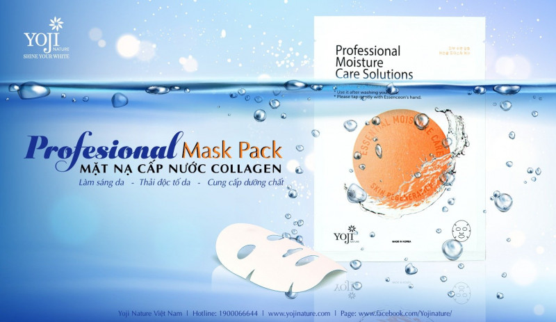 Solution Mask Pack - Mặt Nạ Cấp Nước Collagen