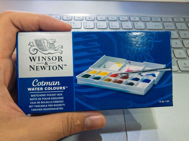 Màu nước Winsor & Newton Cotman