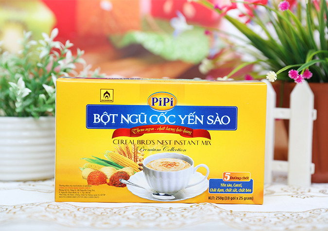 Bột ngũ cốc Yến Sào PiPi