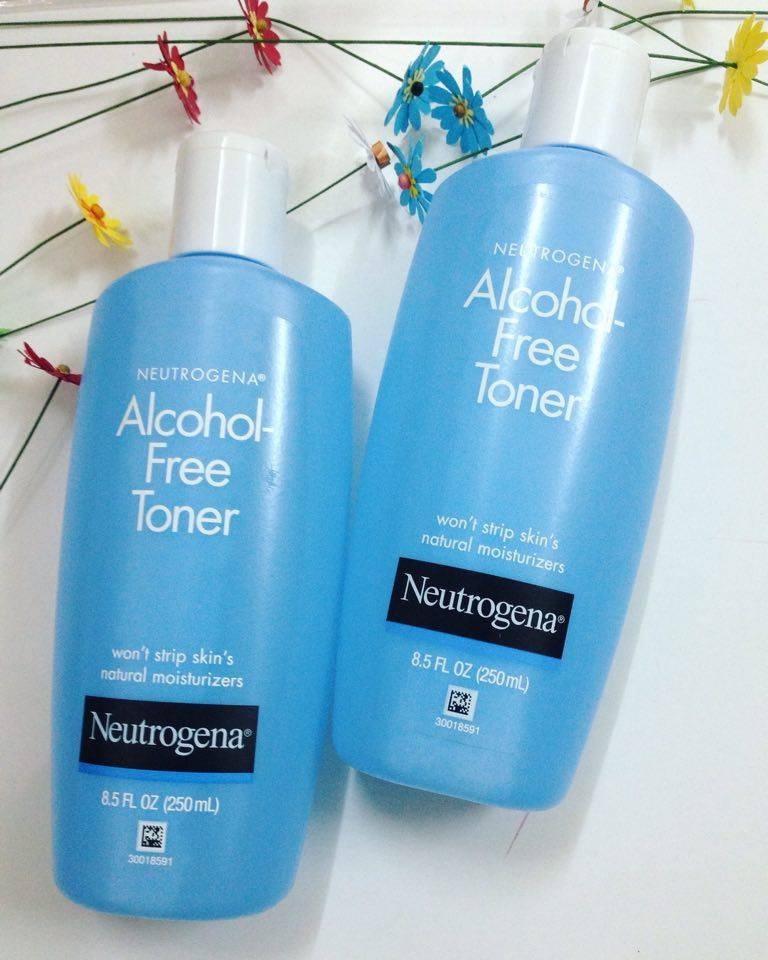 Nước hoa hồng không cồn Neutrogena Alcohol - Free Toner