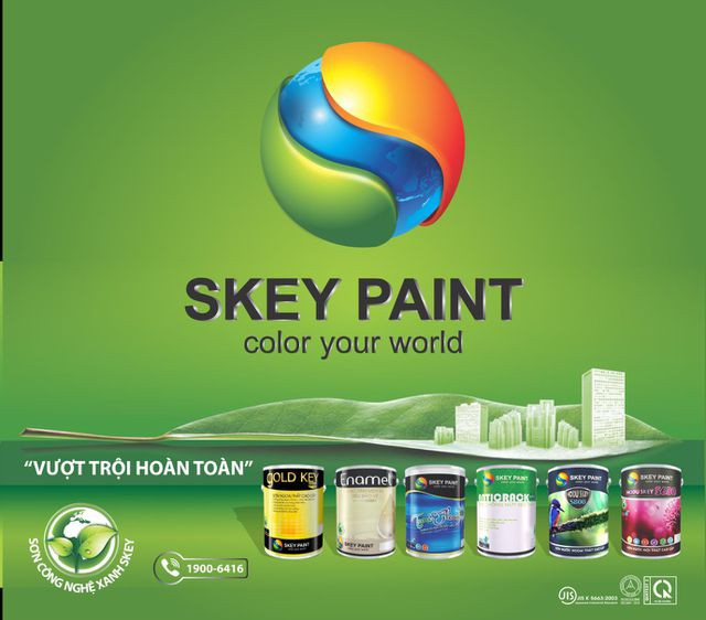 Skey Paint – Sản phẩm công nghệ xanh