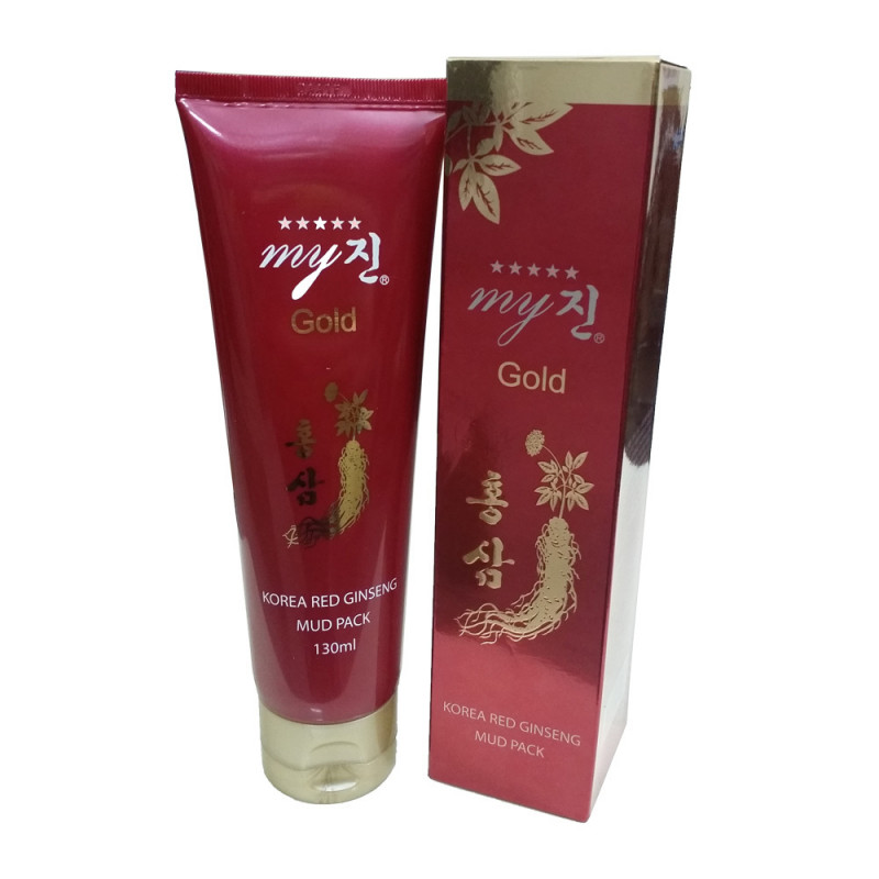 Mặt Nạ Bùn Hồng Sâm Đỏ My Gold (130ml)