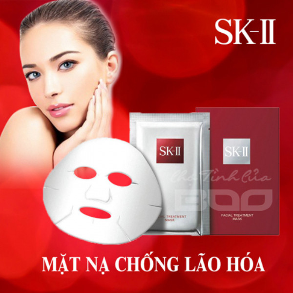 ﻿Mặt Nạ Dưỡng Da Chống Lão Hoá SK-II Facial Treatment Mask với hàm lượng tinh chất Pitera cao giúp bạn có được 1 làn da mịn màng, khỏe đẹp đầy sức sống.