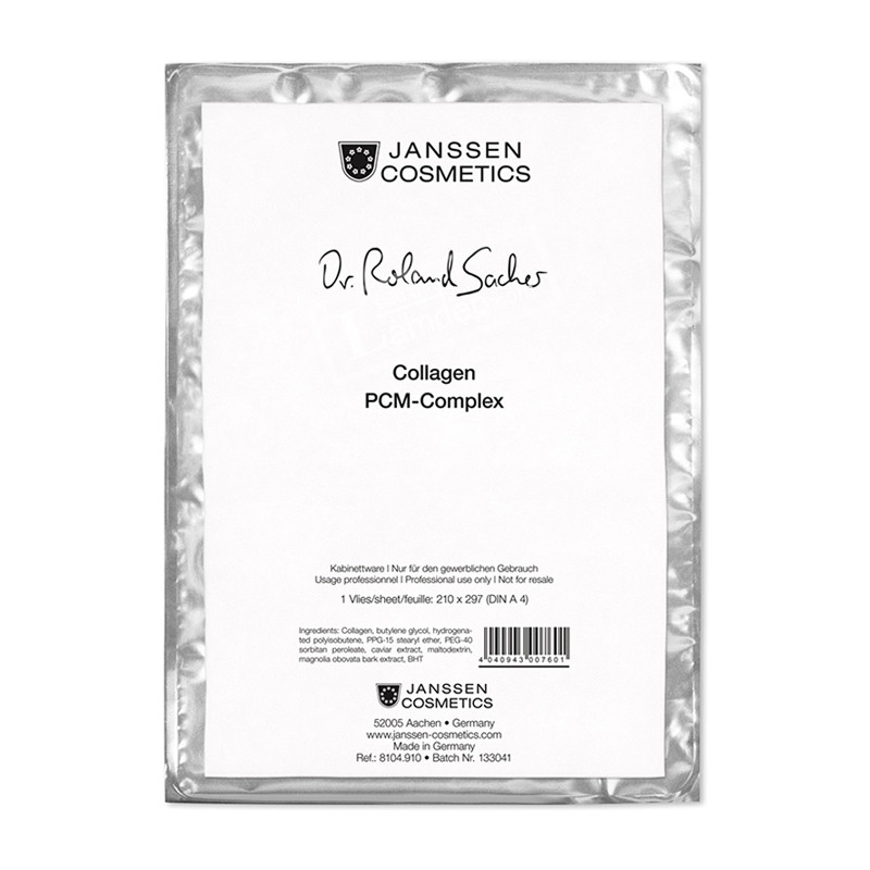 Mặt Nạ Collagen Chống Lão Hóa Janssen Collagen Fleece Mask PCM-Complex