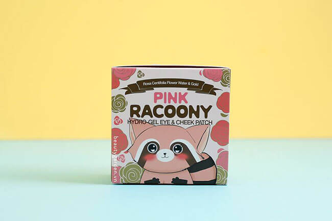 Mặt Nạ Mắt Và Má Pink Racoony Hydro Gel Eye & Cheek Patch