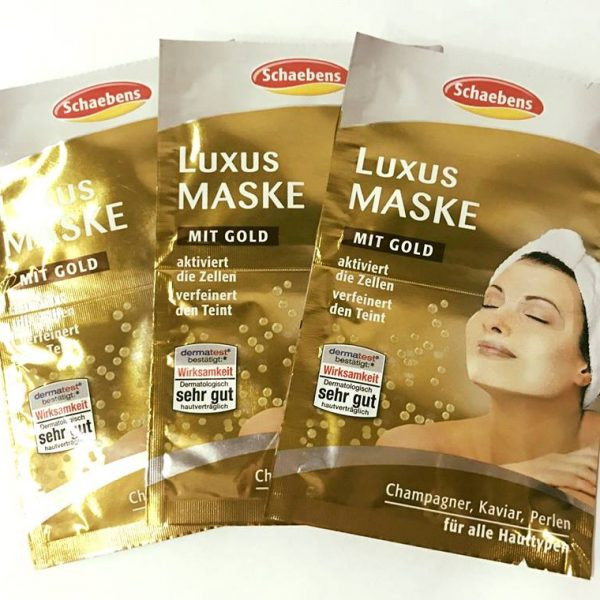 Mặt nạ vàng Luxus maske mit Gold